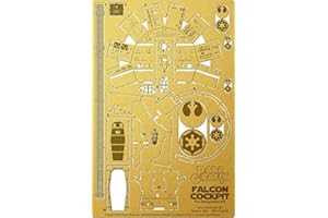 PARAGRAFIX Star Wars – Photogravure de cockpit Faucon Millenium pour DeAgostini – PGX193