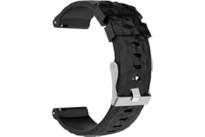 Gransho Cinturino in silicone morbido compatibile con Suunto 9/7 / D5i / Traverse/Spartan Sport Wrist HR Baro, cinturino in silicone a rilascio rapido