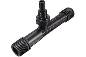 Surdefens Venturi Fertilizer Mixer Injectors, 1 Inch Diameter, Agriculture Irrigation Tube, Hardware Tubing