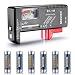 Produktbild Neewer® Universal-Batterietester AA AAA C D 9V-Kontrolleur-Prüfvorrichtung + 6-Pack 2800mAh Anzahl LR6 Alkaline AA-Batterien für Canon, Nikon, Sony Blitzgeräte , LED-Videoleuchten , Batteriegriff mit AA-Griff-Halter