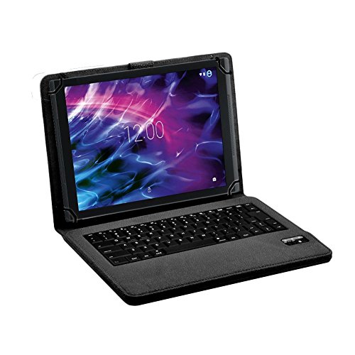 Tastatur für Medion Lifetab P9702 X10302 P10400 S10365 P10506 P10505 P10356 S10366 P10325 P10341 Tablet Schutz-Hülle Cover Case Bluetooth NAUC® - 2