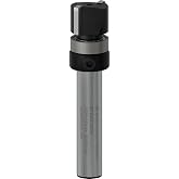 Bosch 1 x PRO d&uuml;z freze, &uuml;stte kılavuz bilyalı rulmanlı (yumuşak ahşap, sert ahşap, &ccedil;ap 12 mm, profesyonel aksesuar el frezes
