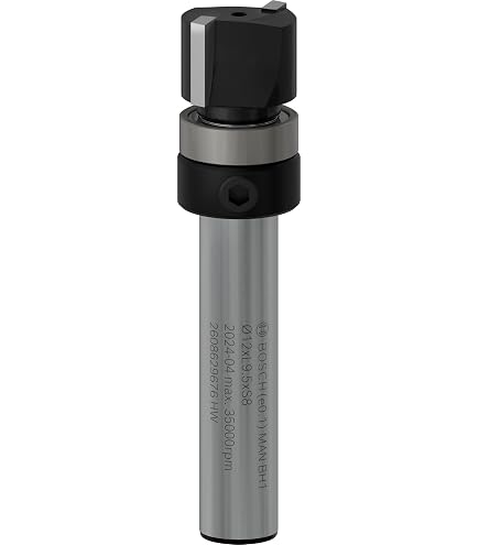 Fresa A Candela Piatta ENT Con Cuscinetto, Profilo Carnis, Diametro 63,5 Mm, Gambo 12 Mm, Per Legno - 2