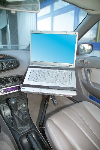 Lescars Universal-Notebook-Kfz-Halterung mit Kamerastativ - 2