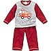 Lullaby Baby Boys Fire Engine Pyjamas - Red - 6/12 Months