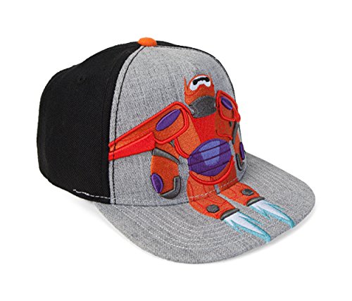 Preisvergleich Produktbild Big Hero 6 Embroidered Baymax Flying Boys Heather Snapback Baseball-Cap