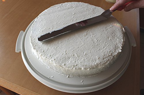 bargoda® Winkelpaletten premium (4er Set) – S/M/L/XL – hochwertige Verarbeitung – Streichpalette/Glasurpalette zum Kuchen & Torten bestreichen (Gelb) - 6