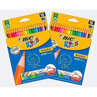 BIC 962701 Lot de 36 Crayons de Couleur