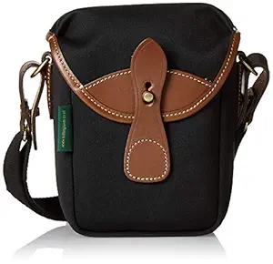Billingham 72 Small Camera Bag (Black Canvas/Tan Leather)