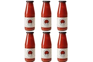 Mariangela Prunotto - Una Delizia Albese - Frutticultori in Alba dal 1863 (MA7JQ) Azienda Agricola - Passata Di Pomodoro Biologica 690 G - 6 Bottiglie Da 690 G (6x690g), Originale