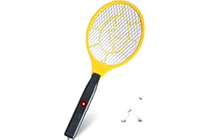 FIRST CHOICE KAYA Electric Mosquito Fly Swatter Bug Zapper Bat Racket | Battery Operated (Battery not included) Flies Bat Racket | Pests Insects Killer Repellent | Bug Killer Indoor And Outdoor