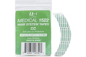 LH LUXHAIR Nastro Biadesivo Ipoallergenico per Parrucche e Protesi Medical 1522 - Contorni LF - LuxHair
