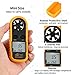 Produktbild Footprintse BENETECH GM816 Digital Anemometer Thermometer Windgeschwindigkeit Luftgeschwindigkeit Luftstrom Temperaturanzeige Windmesser mit LCD-Hintergrundbeleuchtung