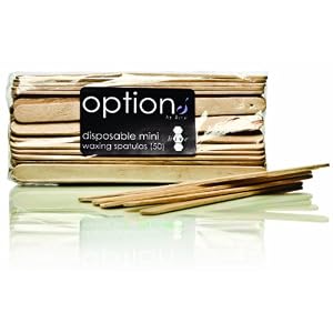 Hive Options Disposable Mini Waxing Spatulas - Pack of 50