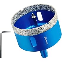 Sega A Tazza 1 Pezzo Diamantato Per Sega A Tazza Da 16-120 Mm Punta Da Trapano Con Trapano Pilota Per Piastrelle In Marmo Di Vetro - Foto 7