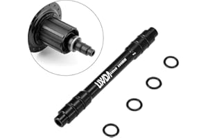 Lixada 12mm to 9mm QR Adapter MTB Bike Thru Axle Hub Quick Release 135mm Bicycle Front Wheel Adapter Hub