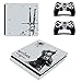 Produktbild Playstation 4 Slim + 2 Controller Aufkleber Schutzfolien Set - The Witcher (2) /PS4 S
