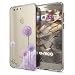 Produktbild Huawei Honor 8 Hülle Handyhülle von NALIA, Slim Silikon Motiv Case Cover Crystal Schutzhülle Dünn Durchsichtig, Etui Handy-Tasche Backcover Transparent Bumper für Honor8, Designs:Dandelion Pink