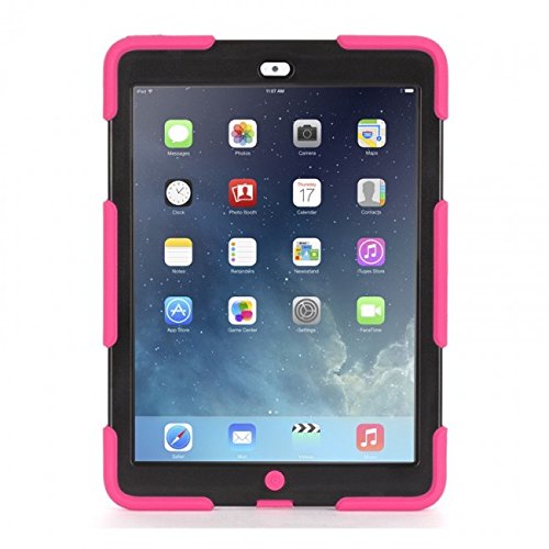 Griffin GB36402 Funda para Tablet Negro, Rosa - Fundas para Tablets (Funda, Apple, iPad Air, Negro, Rosa)