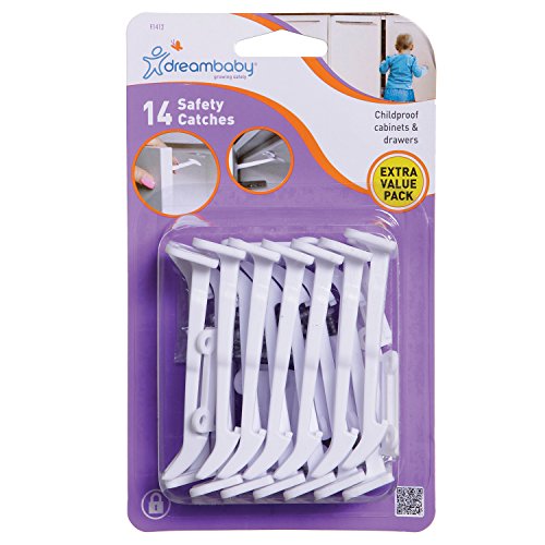 Dreambaby Secure Catches (Pack of 14)