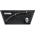The Noble Collection Bellatrix Wand with wall display & mini mask