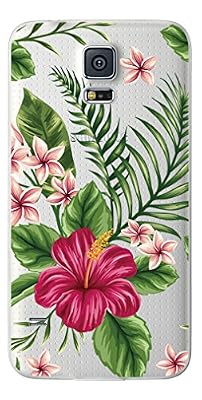 Novago Samsung Galaxy S5 , S5 Neo, S5 New NOVAGO Coque gel souple avec impression fantaisie (Bouquet Exotique)