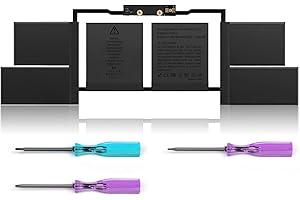 BIUBOTY A1990 A1953 Battery Compatible with MacBook Pro 15 inch Touch Bar A1990 (Mid 2018 2019) EMC 3215 3359 Replacement A1953 Laptop Battery[7336mAh/11.4V]