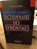 dictionnaire des synonymes