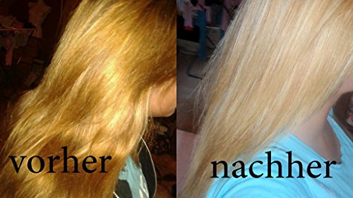 Capelli Biondi Salon Blondierpulver / Blondierung im Beutel ,staubfrei, blau, 500g - 3