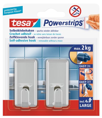 tesa UK Ltd 58051-00010-01 - Gancho atornillable