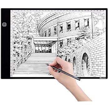 M.Way Leuchttisch A4 dimmbar Leuchtkasten LED Lichtkasten Leuchtplatte