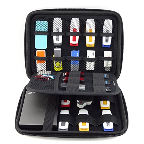 Acxeon Electronics Accessories Reise Organizer / Reise Verpackungs Cubes / Anti-Schock Festplatte Fall / Reise Kabel Organizer / Energien Bank Kasten / usb Beutel / wasserdichte Tasche - 4