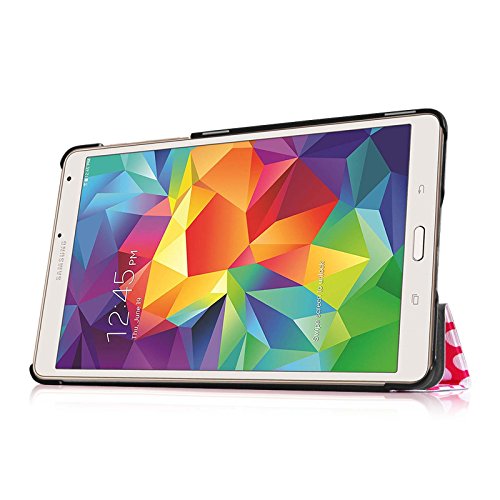 Fintie Samsung Galaxy Tab S 8.4 Hülle Case – Ultra Schlank superleicht Ständer Smart Shell Cover Schutzhülle Etui Tasche mit Auto Schlaf / Wach Funktion, Punktmuster - 6