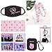 Produktbild Monifuon Kpop BTS Geschenkset, 1 Stück BTS Decke, 1 Packung BTS Mundmaske, 1x BTS Schlüsselbund, 1x BTS Airpod Hülle, 1 x BTS Lanyard, 4 x BTS Poster