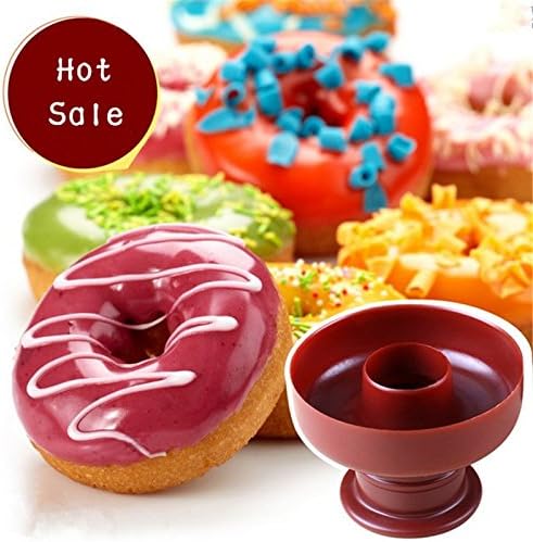 AcmeBuy£¨TM)1 Pcs Food -Grade Molde Donuts Donut Mold Pan Maker DIY Doughnuts Maker Cutter Fondant Cake Bread Desserts Bakery Mould