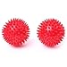 Produktbild 66Fit Igel-Massagebälle (hart) 2er-Set, 8cm - Triggerpunkt, Muskelverspannung