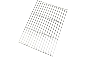 SunshineBBQs Replacement Stainless Steel BBQ Cooking Grill 44cm x 30cm Grid Grates Fit Weber 7525 for Spirit Genesis