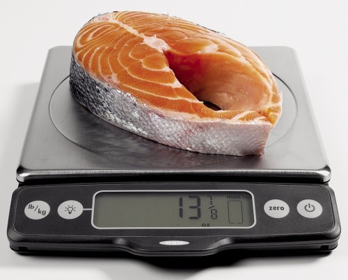 OXO Good Grips Lebensmittelwaage mit abziehbarer Anzeige für 5 kg - 10