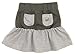 Green Nippers Girls Skirt (Charcoal Grey, 6 - 12 Months)