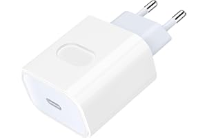 Cargador USB C, Sewowibo 20W USB Fast Charger Travel Charger, PD3.0 USB C Charger USB C Power Adapter Compatible with i Phone 15/15 Pro/15 Pro Max/15 Plus/14/13/12/11/SE/Pro/ipad