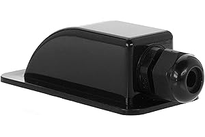 Offgridtec techo de 1 Compartimento Negro de Ejecución para caravanas Caravan Barcos Solar Cable pasaventanas ABS, 1 pieza, 006425