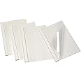 RAYSON Thermal Binding Covers,15 Sheets Binding Capacity, 2mm, A4, 125 Micron, White, Pack of 25