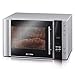 Produktbild SEVERIN MW 7825 Mikrowelle /900 W /30 L /Heißluftfunktion/Grill/silber (Zertifiziert und Generalüberholt)
