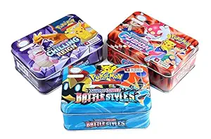 Poke-mon Combo of Sword & Shield Battle Style & Fusion Strike & Chilling Reign Edition Poke-Mon Cards Game for Kids,Boys,Girls,Adults