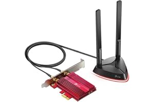 TP-LINK AX3000 Wi-Fi 6 Bluetooth 5.2 PCI Express Adapter with Two Antennas, Intel AX200, PCIe Network Interface Card for Desktop, Low-Profile Bracket Included (Archer TX3000E)