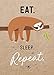 Produktbild Magnet: Eat. Sleep. Repeat.