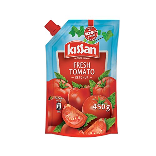 Kissan Fresh Tomato Ketchup, 450g RS.70 (7.00% Off) - Amazon