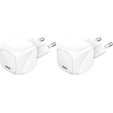 Belkin BoostCharge Kompakt Duvar Şarj Cihazı 30 W, Seyahat Dostu USB-C Power Delivery Hızlı Şarj, iPhone, Samsung Galaxy, iPa