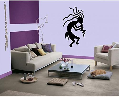 Stickers Dancer Musician, light grey, L 80cm x H 128cm