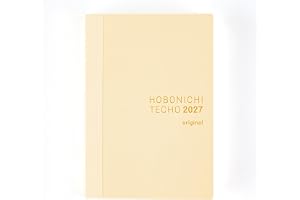 Hobonichi Techo 2027 Original Book – A6, English, Daily, January Start, Monday Start, Planner